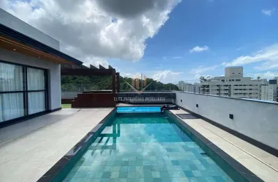 Cobertura de alto padrão na praia das pitangueiras guarujá sp.