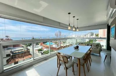 Apartamento com 3 quartos para alugar na Enseada, Guarujá 