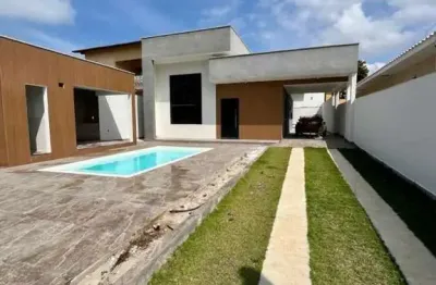 Casa para venda em araruama, vila capri, 3 dormitórios, 2 suítes, 1 banheiro, 2 vagas