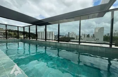 Apartamento com 1 quarto para alugar no centro, blumenau , 34 m2 por r$ 2.700