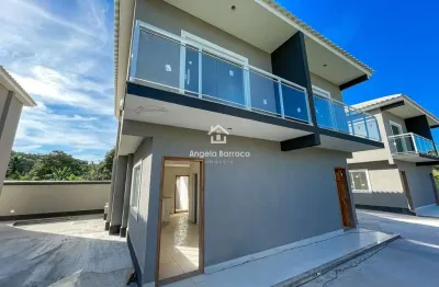 Casa em condomínio fechado com 2 quartos à venda no jardim atlântico oeste (itaipuaçu), maricá , 90 m2 por r$ 400.000