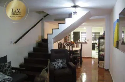 Sobrado com 3 dormitórios à venda, 120 m² por r$ 615.000,00 - jardim santo elias - são paulo/sp
