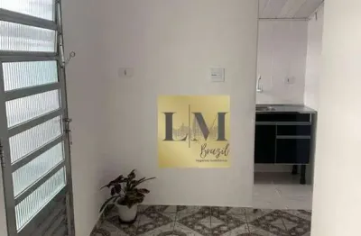 Casa com 1 dormitório para alugar, 40 m²  - jardim maristela - são paulo/sp