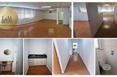 Sala comercial com 3 salas para alugar na Rua do Bosque, Barra Funda, São Paulo