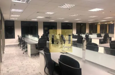 Andar corporativo para alugar, 300 m² por r$ 51.400/mês - vila olímpia - são paulo/sp