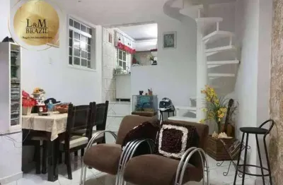 Sobrado com 3 dormitórios à venda, 82 m² por r$ 145.000,00 - vila penteado - são paulo/sp