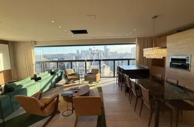 Apartamento mobiliado e decorado alto luxo no vila da serra