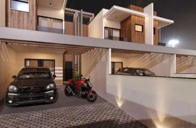 Sobrado geminado no atiradores com 3 quartos para venda, 160 m²