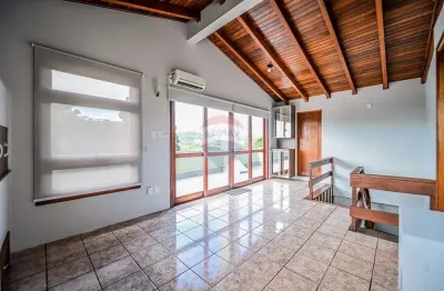 Imperdível cobertura 3 dormitórios em teresópolis com 2 vagas cobertas e posição solar privilegiada