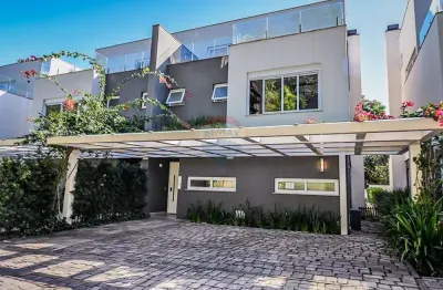 Casa  nova em condomínio fechado -  acqua 300 - 438m2 privativos - mobiliada - zona sul de porto alegre