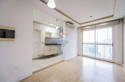 Apartamento 02 dormitórios com vaga de garagem infra completa semi mobiliado