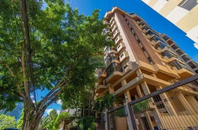 Baixou 82.000 reais!  apartamento semimobiliado no mont'serrat - 2 dormitórios, 2 suítes, 2 vagas e infra completa