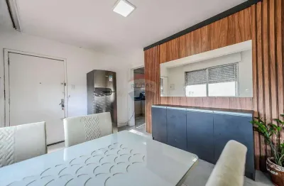 Apartamento mobiliado com 3 dormitórios farroupilha/azenha/santana