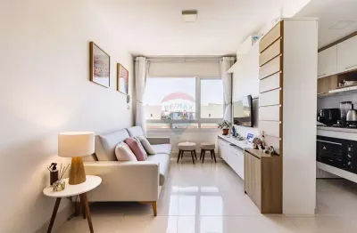 Apartamento impecável à venda -1 dormitório com home office, sol da manhã e lazer completo -39 metros -andar alto -menino deus : r$ 490.000,00