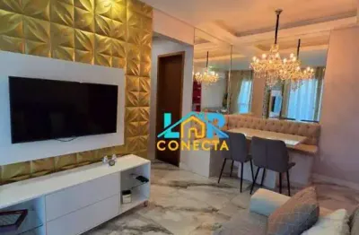Apartamento com 2 dormitórios à venda, 66 m² por r$ 480.000,00 - vila guilhermina - praia grande/sp