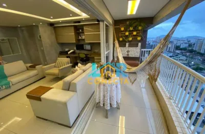 Apartamento com 2 dormitórios à venda, 96 m² por r$ 954.000,00 - encruzilhada - santos/sp