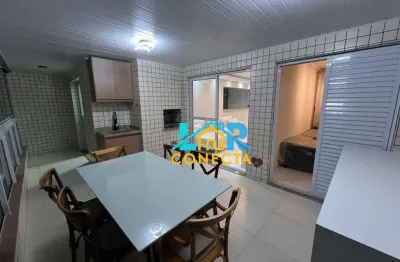 Apartamento com 3 dormitórios à venda, 154 m² por r$ 1.390.000,00 - vila guilhermina - praia grande/sp