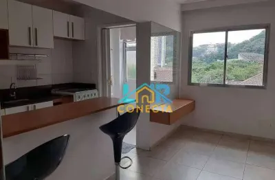 Apartamento com 1 dormitório à venda, 40 m² por r$ 250.000,00 - vila matias - santos/sp