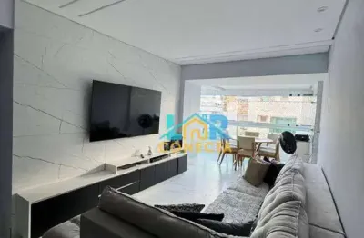 Apartamento com 3 dormitórios, 116 m² - venda por r$ 954.000,00 ou aluguel por r$ 5.500,00/mês - aviação - praia grande/sp