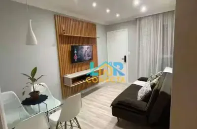 Apartamento com 2 dormitórios à venda, 50 m² por r$ 297.000,00 - canto do forte - praia grande/sp