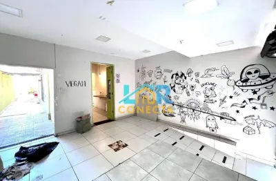 Loja para alugar, 157 m² por r$ 5.800,00/mês - vila belmiro - santos/sp