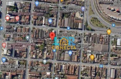 Terreno à venda, 1250 m² por r$ 3.750.000,00 - vila matias - santos/sp