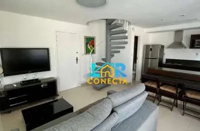 Flat com 1 dormitório para alugar, 83 m² por r$ 4.800,00/mês - ponta da praia - santos/sp