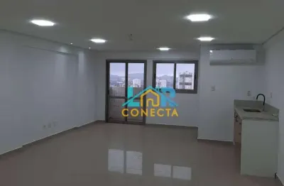 Sala, 49 m² - venda por r$ 260.000,00 ou aluguel por r$ 262.500,00/mês - marapé - santos/sp