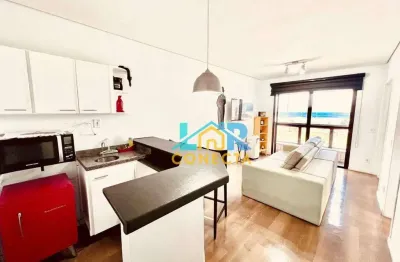 Flat com 1 dormitório à venda, 46 m² por r$ 250.000,00 - itararé - são vicente/sp