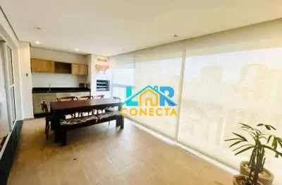 Apartamento com 3 dormitórios para alugar, 132 m² por r$ 11.000,00/mês - ponta da praia - santos/sp