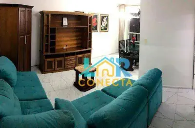 Apartamento com 2 dormitórios à venda, 85 m² por r$ 400.000,00 - gonzaguinha - são vicente/sp