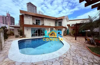 Sobrado com 4 dormitórios à venda, 347 m² por r$ 7.300.000,00 - canto do forte - praia grande/sp