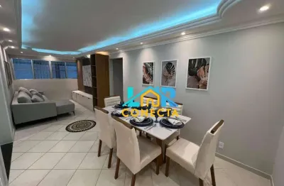 Apartamento à venda, 82 m² por r$ 395.000,00 - vila guilhermina - praia grande/sp