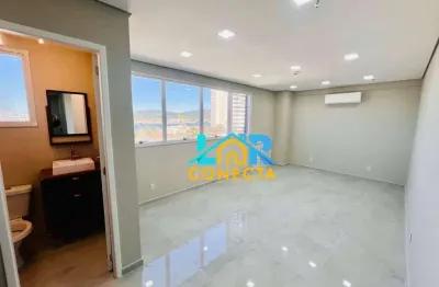 Sala para alugar, 35 m² por r$ 3.000,00/mês - ponta da praia - santos/sp
