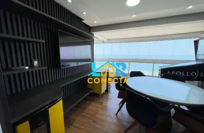 Apartamento com 3 dormitórios à venda, 197 m² por r$ 1.900.000,00 - aviação - praia grande/sp