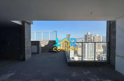 Cobertura com 3 dormitórios à venda, 124 m² por r$ 1.950.000,00 - vila guilhermina - praia grande/sp