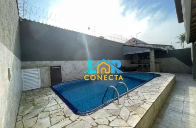 Casa com 4 dormitórios à venda, 160 m² por r$ 1.350.000,00 - balneário flórida - praia grande/sp