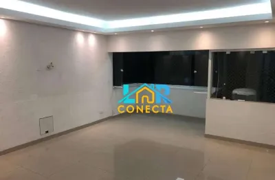 Apartamento com 3 dormitórios para alugar, 90 m² por r$ 4.600,00/mês - gonzaga - santos/sp