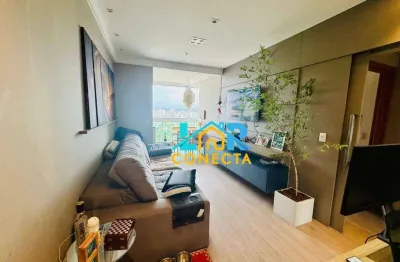 Apartamento com 2 dormitórios à venda, 80 m² por r$ 1.325.000 - ponta da praia - santos/sp