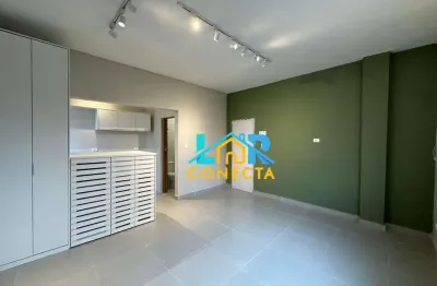 Kitnet à venda, 29 m² por r$ 230.000,00 - boqueirão - praia grande/sp