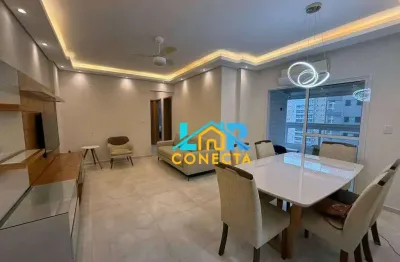 Apartamento com 3 dormitórios à venda, 115 m² por r$ 1.200.000,00 - canto do forte - praia grande/sp