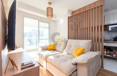 Apartamento mobiliado à venda na pompéia com 3 quartos, sendo 1 suíte e 2 vagas