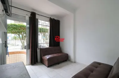 Apartamento kit-net c/ 33 m2 de área útil, disponível para venda na guilhermina praia grande-sp