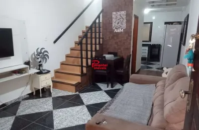 Sobrado 2 dormitórios c/ 2 suítes p/ venda no maracanã em praia grande/sp