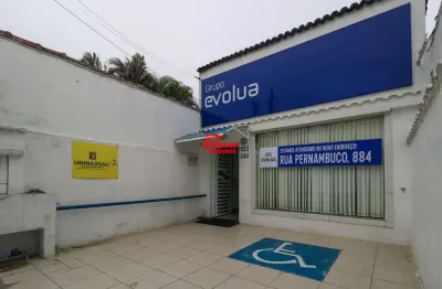 Casa com 07 salas, disponível para locação comercial no boqueirão praia grande-sp