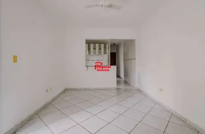 Apartamento 1 dormitório p/ alugar no bairro da guilhernima em praia grande/sp