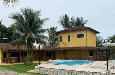 Chácara / sítio com 6 quartos para alugar no porto novo, caraguatatuba , 400 m2 por r$ 8.000