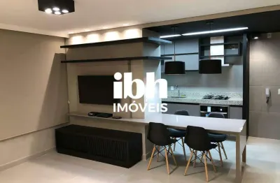 Apartamento à venda, 1 quarto, 1 suíte, 1 vaga, vila da serra - nova lima/mg