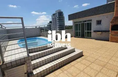 Cobertura à venda, 5 quartos, 3 suítes, 4 vagas, são luiz - belo horizonte/mg