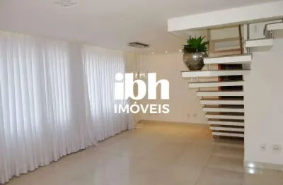 Cobertura à venda, 3 quartos, 1 suíte, 3 vagas, funcionários - belo horizonte/mg